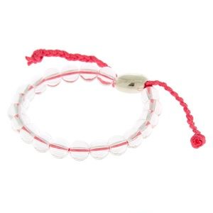 Clear bead bracelet